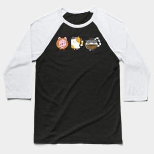 Breakfast cats Baseball T-Shirt